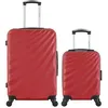 Image de wave paris - lot de 2 - valise weekend et valise cabine xxs danube - bordeaux