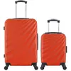 Image de wave paris - lot de 2 - valise weekend et valise cabine xxs danube - orange