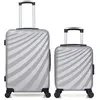 Image de wave paris - lot de 2 - valise weekend et valise cabine xxs danube - gris