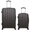 Image de hero - lot de 2 - valises grand format et cabine himalaya - gris fonce