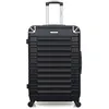 Image de bluestar - valise grand format lima 75 cm 4 roues - noir