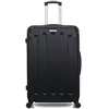 Image de bluestar - valise grand format madrid 75 cm 4 roues - noir