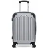 Image de bluestar - valise cabine madrid 55 cm 4 roues - gris
