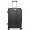 Image de bluestar - valise weekend madrid 65 cm 4 roues - gris fonce