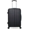 Image de bluestar - valise weekend napoli 65 cm 4 roues - noir