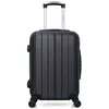 Image de bluestar - valise cabine napoli 55 cm 4 roues - noir
