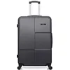 Image de bluestar - valise grand format miami 75 cm 4 roues - gris fonce