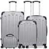 Image de bluestar - set de 4 abs madrid-c 4 roues - gris