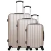 Image de set de 3 valises rigides fogo - beige