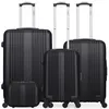 Image de hero - set de 4 abs lipari-c 75 cm 4 roues - noir