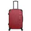 Image de gentleman farmer - valise weekend porter 65 cm 4 roues - bordeaux