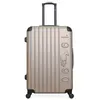 Image de gentleman farmer - valise grand format abs porter 4 roues 75 cm - beige