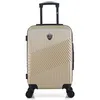 Image de gentleman farmer - valise cabine abs/pc peter 4 roues 55 cm - beige
