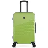 Image de gentleman farmer - valise weekend abs/pc peter 4 roues 65 cm - vert