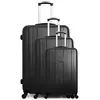 Image de hero - set de 3 valises atlanta 75 cm 4 roues - noir