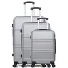 Image de hero - set de 3 abs utah 75 cm 4 roues - gris