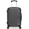 Image de bluestar - valise cabine bucarest 55 cm 4 roues - gris fonce