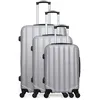 Image de hero - set de 3 abs himalaya 75 cm 4 roues - gris