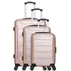 Image de hero - set de 3 abs elbe-a 70 cm 4 roues - rose dore