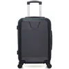 Image de wave paris - valise cabine selenga 55 cm 4 roues - noir