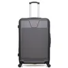 Image de wave paris - valise grand format selenga 75 cm 4 roues - gris fonce