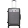 Image de wave paris - valise weekend selenga 65 cm 4 roues - gris fonce