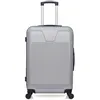 Image de wave paris - valise weekend selenga 65 cm 4 roues - gris