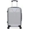 Image de wave paris - valise cabine selenga 55 cm 4 roues - gris