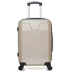 Image de wave paris - valise cabine selenga 55 cm 4 roues - beige