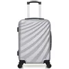 Image de wave paris - valise cabine danube 55 cm 4 roues - gris