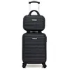 Image de Set de 2 valises BLUESTAR BRAZILIA-H Noir en ABS
