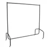 Image de Portant tringle à vêtements acier charge max. 140 Kg dim. 120L x 60l x 170H cm noir