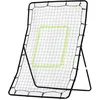 Image de Filet de rebond de football 90L x 80l x 140H cm cible et sardines de fixation fournies noir vert