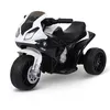 Image de Moto électrique pour enfants 3 roues 6 V 2,5 Km/h effets lumineux et sonores noir BMW S1000 RR