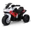 Image de Moto électrique pour enfants 3 roues 6 V 2,5 Km/h effets lumineux et sonores rouge BMW S1000 RR