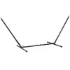 Image de Support pied de hamac réglable structure robuste métal époxy noir dim. 3,08-3,80L x 1,08l x 1,20H m