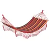 Image de Hamac de voyage respirant portable toile de hamac dim. 2L x 1l m coton polyester multicolore
