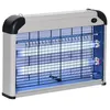 Image de Outsunny Lampe UV anti-insectes anti moustique tue mouche électrique destructeur d'insectes 20 W noir gris
