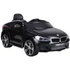 Image de Voiture électrique enfants 6 V 3 Km/h max. effets sonores et lumineux télécommande incluse noir BMW 6 GT