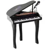 Image de Piano à queue électronique 37 touches multifonctions avec micro haut parleur noir