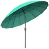 Image de Parasol deporte toile en polyester rond Outsunny 255 x 255 mat en metal
