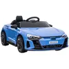 Image de Véhicule électrique enfant Audi RS e-tron GT V. max. 5 Km/h télécommande effets sonores + lumineux bleu