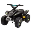 Image de Quad électrique enfant - voiture électrique enfant - marche AV, AR - 6 V, V. max. 4,6 Km/h - noir