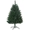 Image de Sapin de Noël artificiel Ø 85 x 120H cm 305 branches épines imitation Nordmann grand réalisme vert