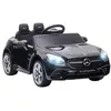Image de Voiture véhicule électrique enfant 6 V 5 Km/h max. télécommande effets sonores + lumineux Mercedes SLC 300 noir