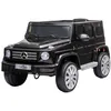 Image de Voiture électrique enfant Mercedes Benz Classe G 12V - V. max. 5Km/h - télécommande, effets sonores, lumineux - noir