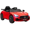 Image de Voiture électrique enfant licence officielle Mercedes-Benz AMG GTR - 12V, 5Km/h max. - nombreux effets - télécommande - rouge