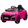 Image de Voiture électrique enfant licence officielle Audi RS Q8 - 2 moteurs - télécommande - effets sonores, lumineux - rose
