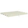 Image de Toile de rechange pour pergola rétractable 3 x 2,15 m polyester haute densité 180 g/m² anti-UV30+ crème