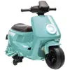 Image de Scooter électrique enfant - moto enfant 6V 25W 2 vitesses 1,5-3 Km/h - effets sonores lumineux - vert